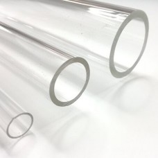 Оргстекло труба квадратная прозрачная 15x15х2х2000